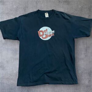 Fruit Of The Loom Vintage Y2K Def Poetry Jam Hip Hop Black T-Shirt Men's Size XL